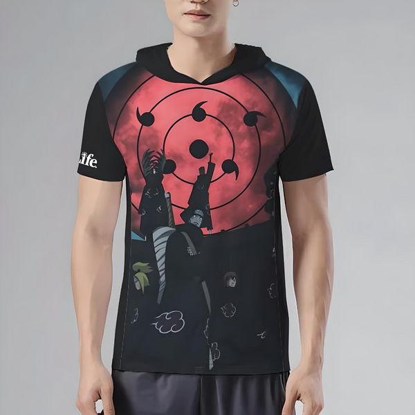 Akatsuki - Naruto Hooded Tshirt