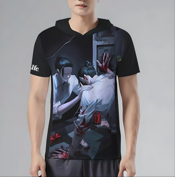 Geto - Jujutsu Kaisen Hooded Tshirt