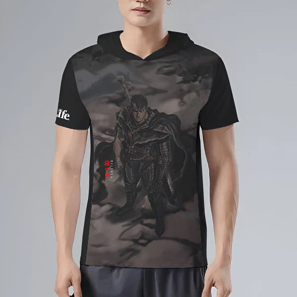 Guts - Berserk Hooded Tshirt