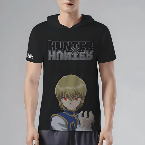 Kurapika -Hunter X Hunter  Hooded Tshirt