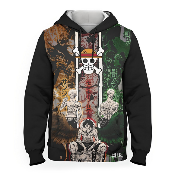 Monster Trio - One Piece Hoodie