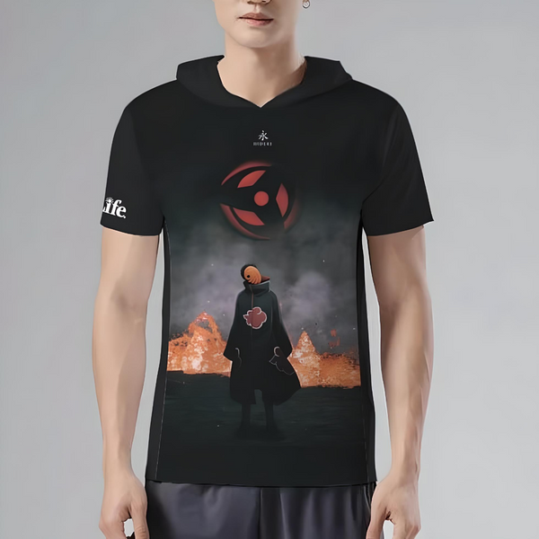 Obito - Naruto Hooded Tshirt