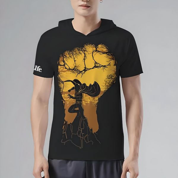 Saitama - One Punch Man Hooded Tshirt